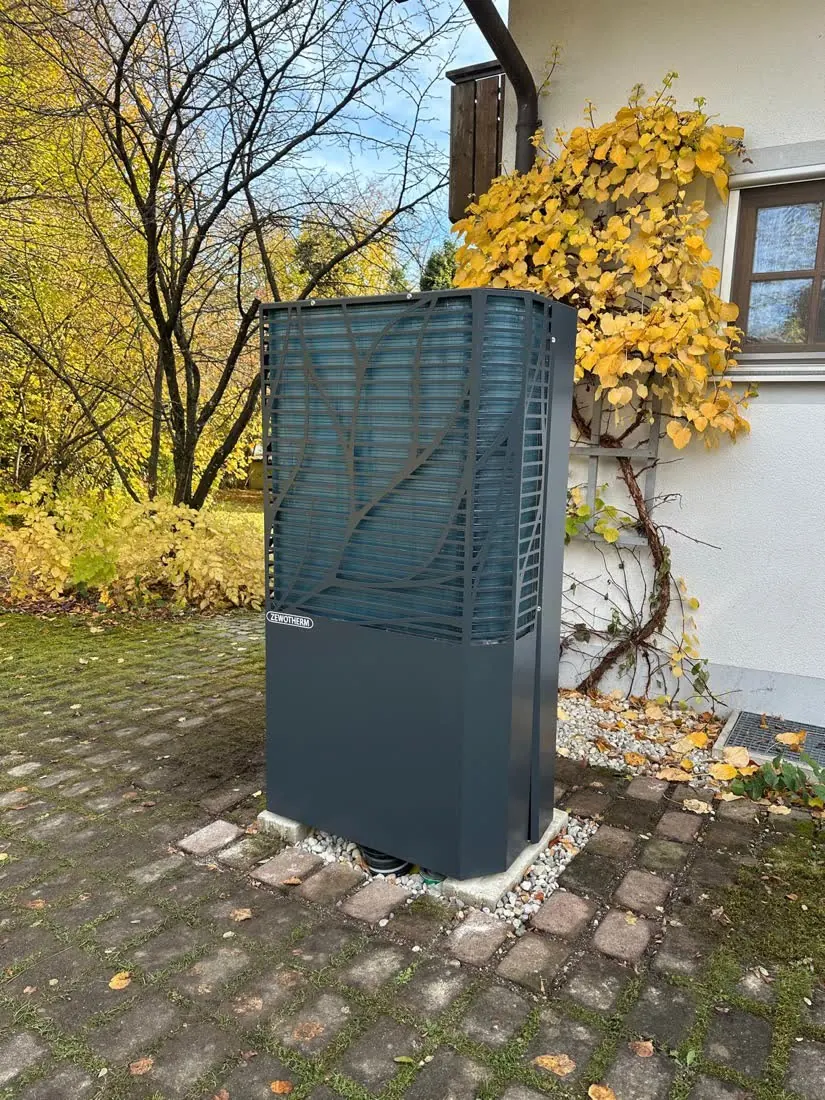 Wärmepumpe am Altbau — Projekt eines Kunden